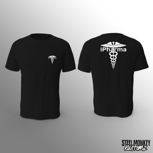 iPharma - Black - Men - Oversized T-Shirt