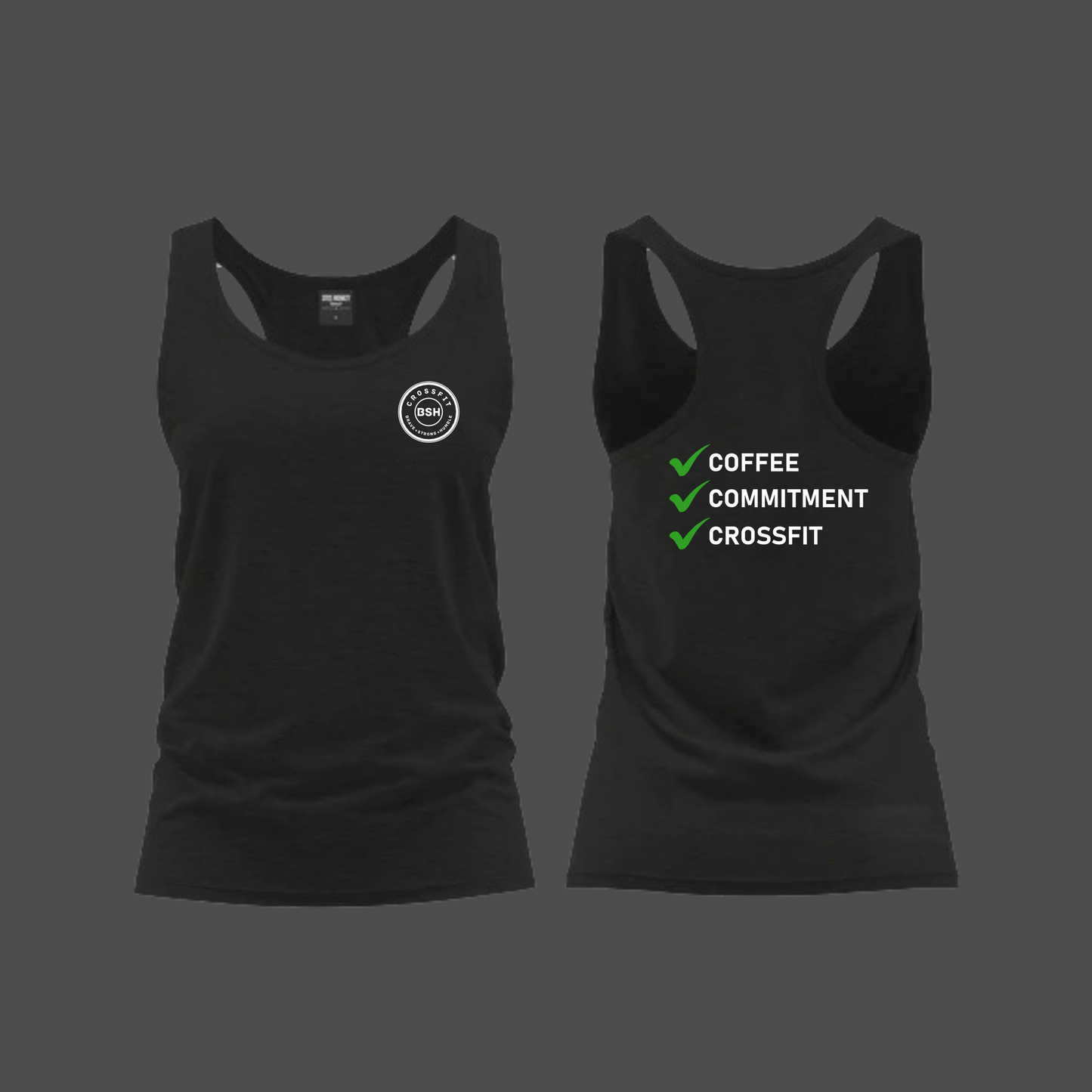 Crossfit BSH - Ladies Vest - Ticked