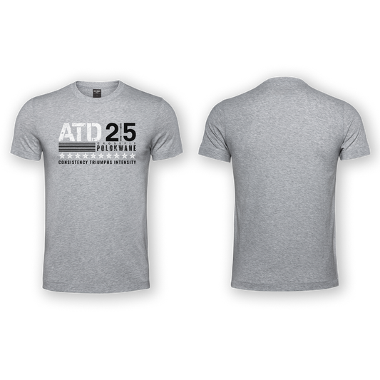 CrossFit Polokwane Ladies T-Shirt (ATD25) - Grey Melange
