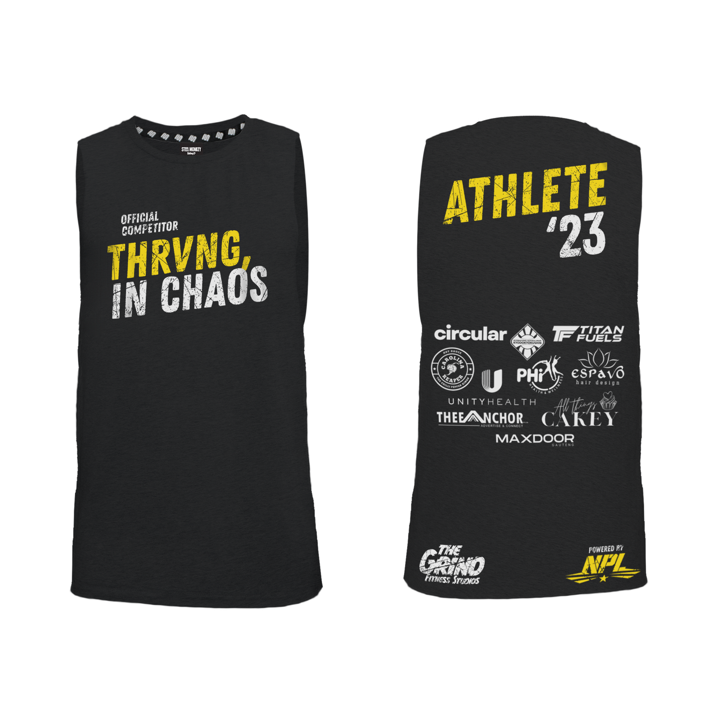 The Grind Men's Vest - Black 2