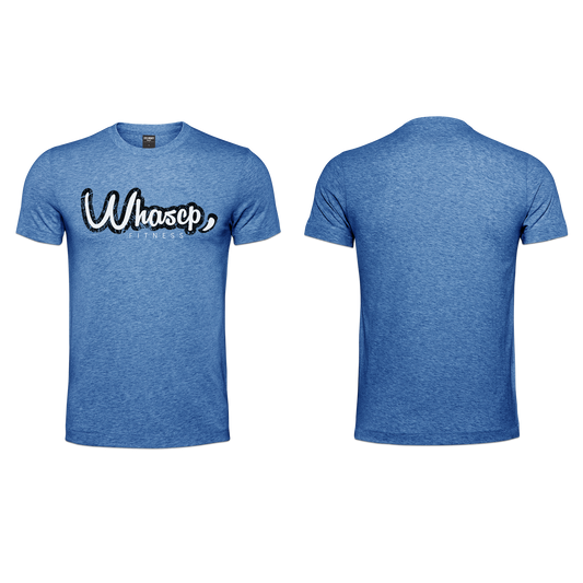 WHASCP Fitness Ladies T-Shirt - Blue Melange