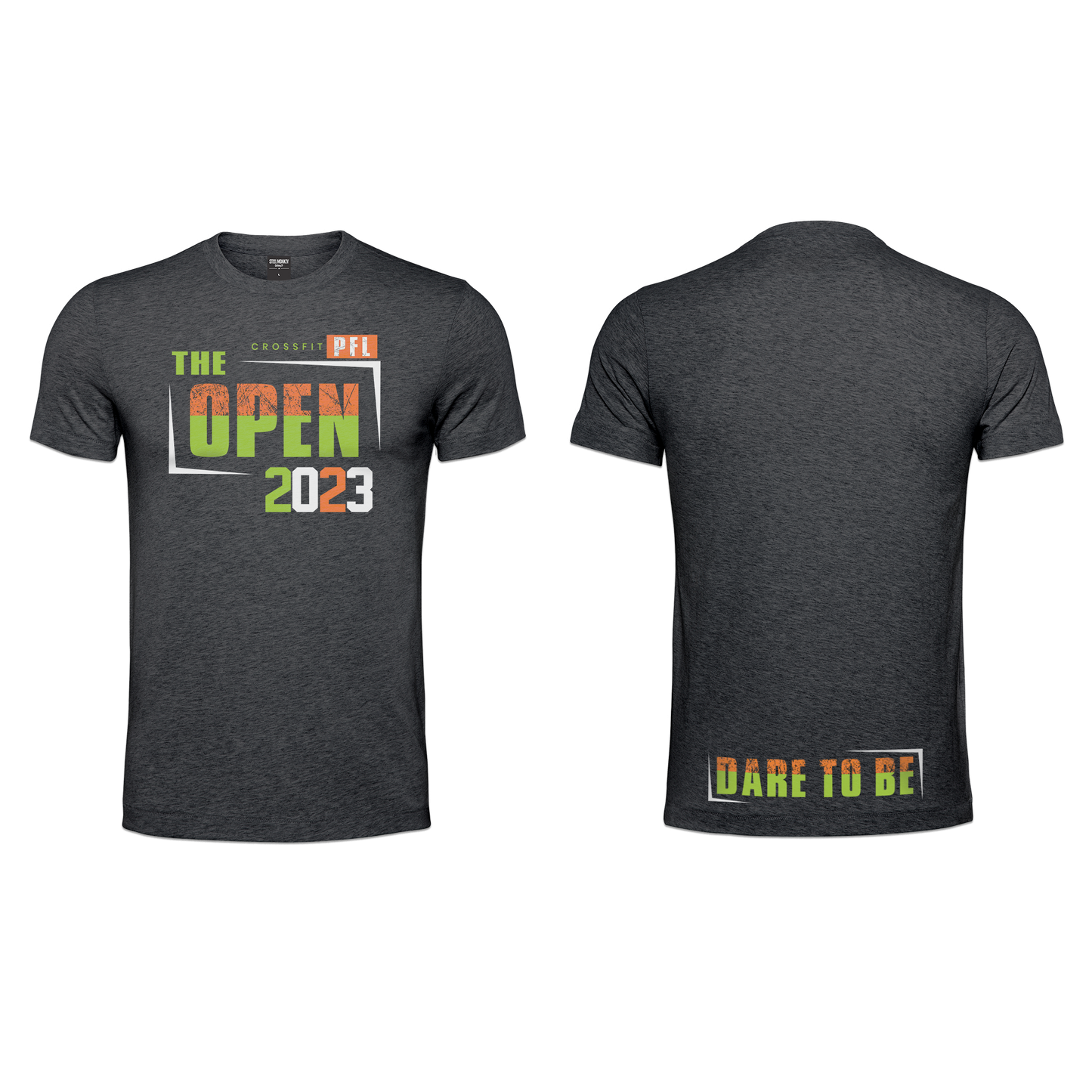 PFL Open 2023 Mens T - Charcoal Melange