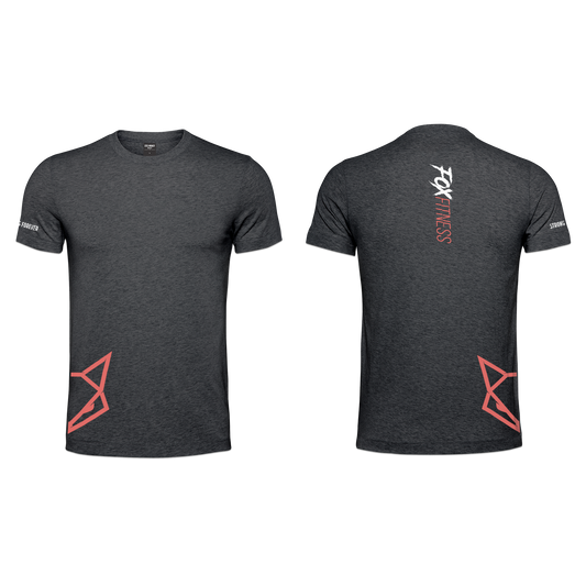 Fox Fitness Men's T-Shirt - Charcoal Melange