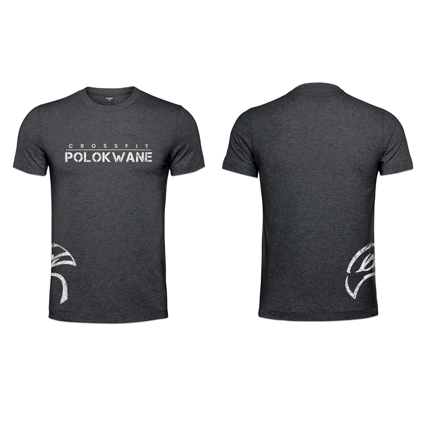 CrossFit Polokwane Men's T-Shirt - Charcoal Melange