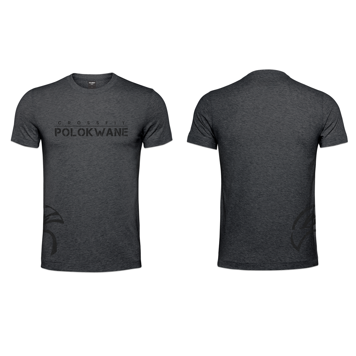 CrossFit Polokwane Men's T-Shirt - Charcoal Melange