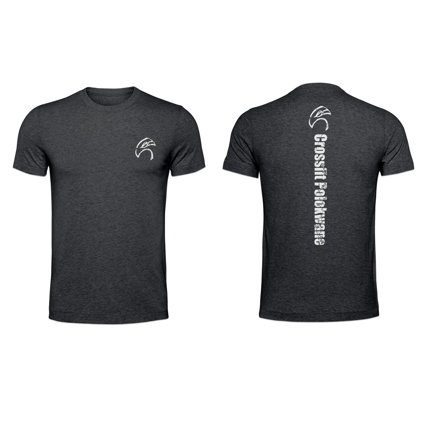 CrossFit Polokwane Men's T-Shirt - Charcoal Melange