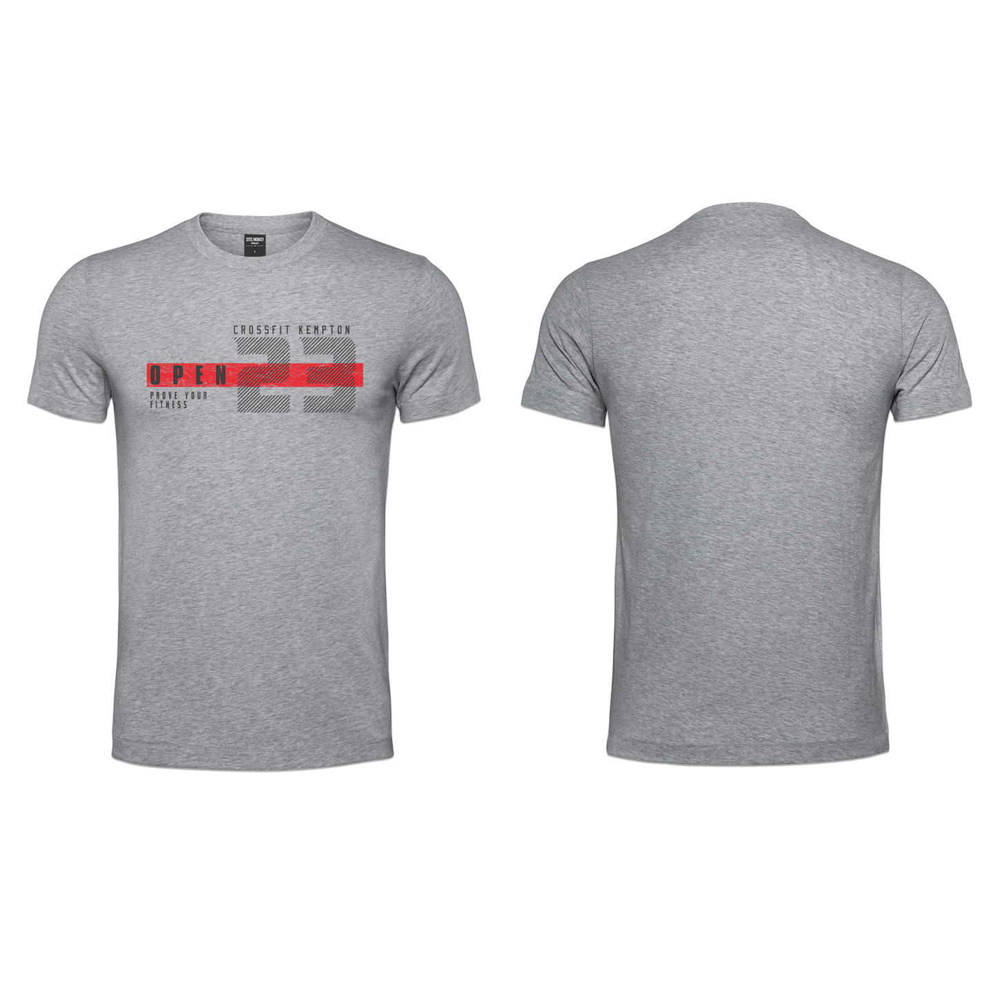 Crossfit Kempton Park Open 23 Mens T - Grey Melange