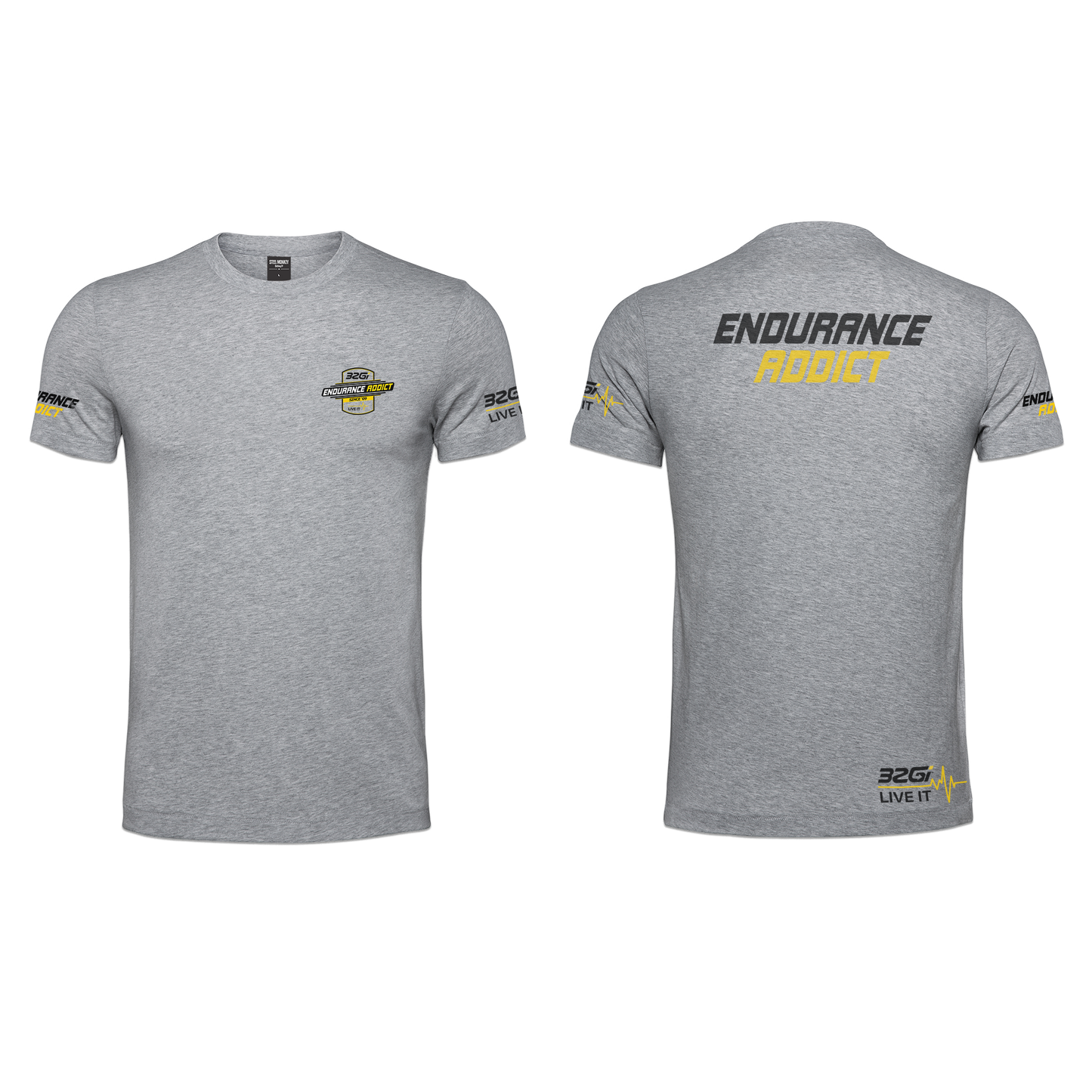 32Gi - T-Shirt - Grey Melange