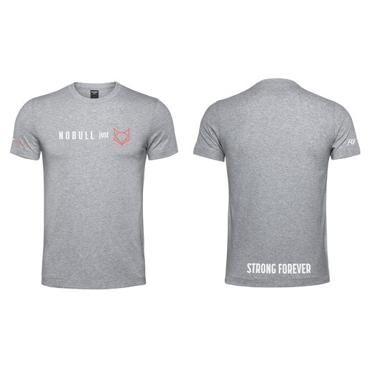 Fox Fitness Men's T-Shirt - NOBULL Grey Melange