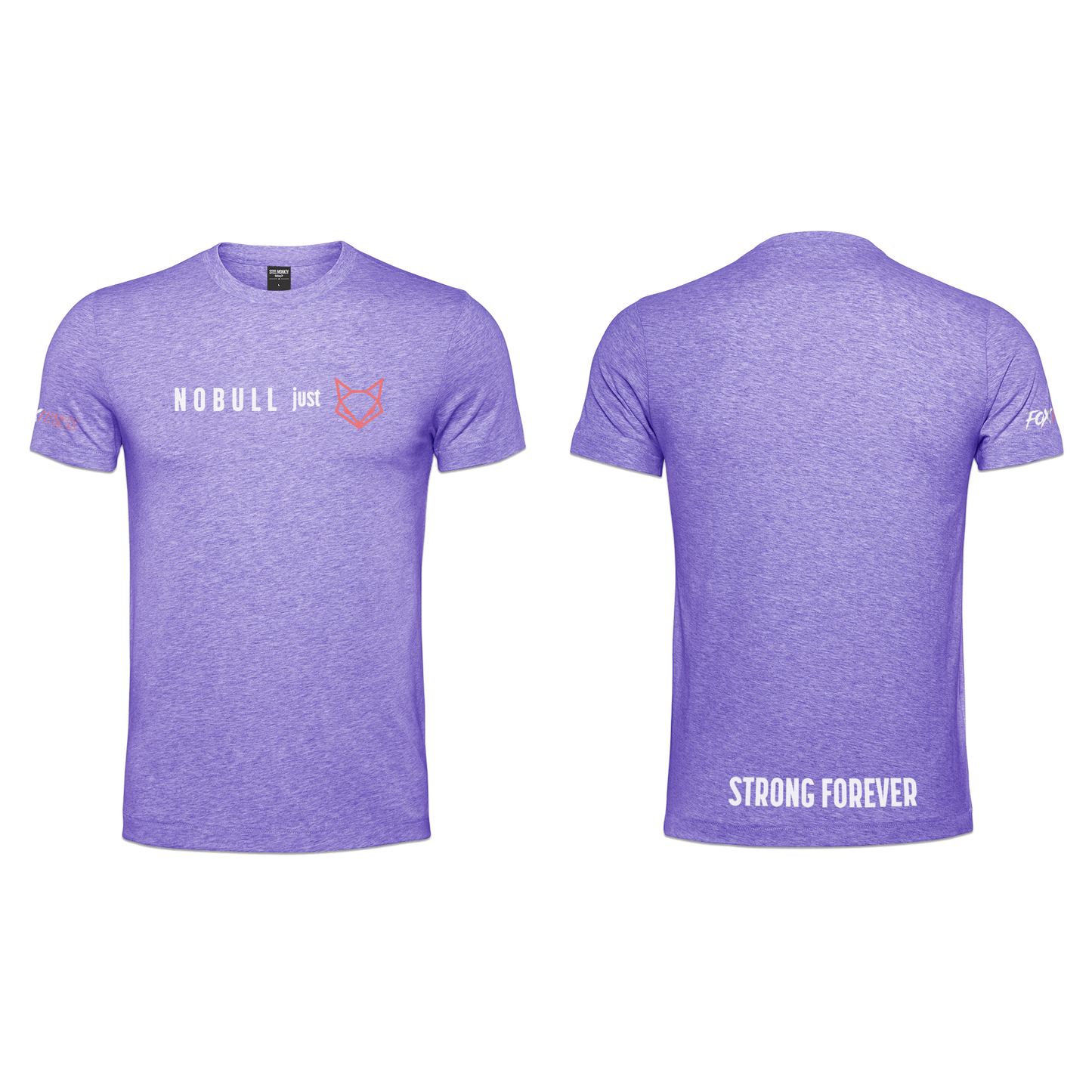 Fox Fitness Ladies T-Shirt - NOBULL Indigo Melange