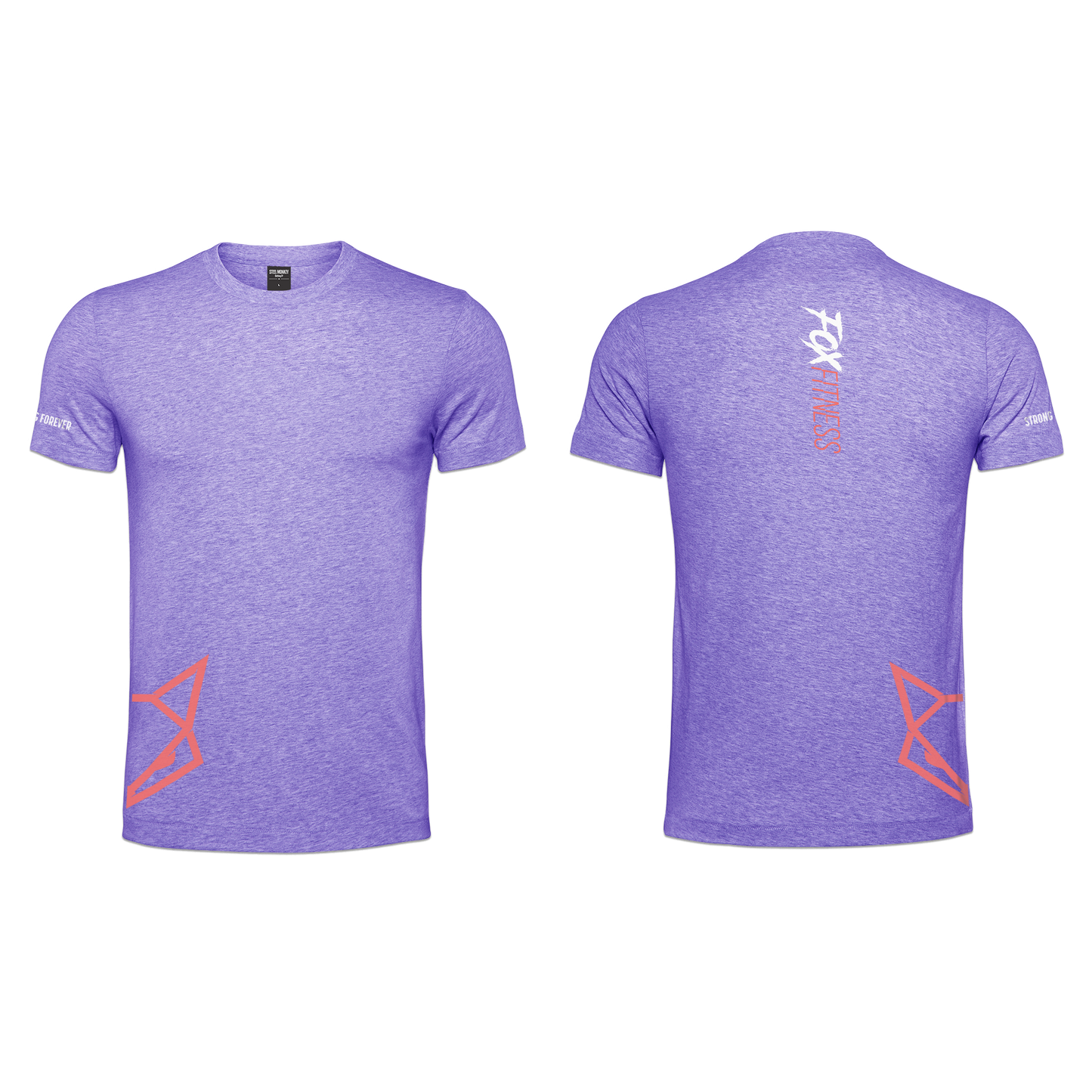 Fox Fitness Men's T-Shirt - Indigo Melange