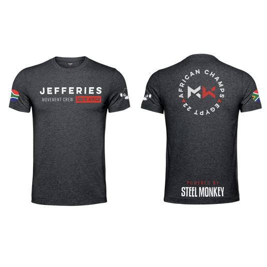 The JEFFERIES Ladies T - Charcoal