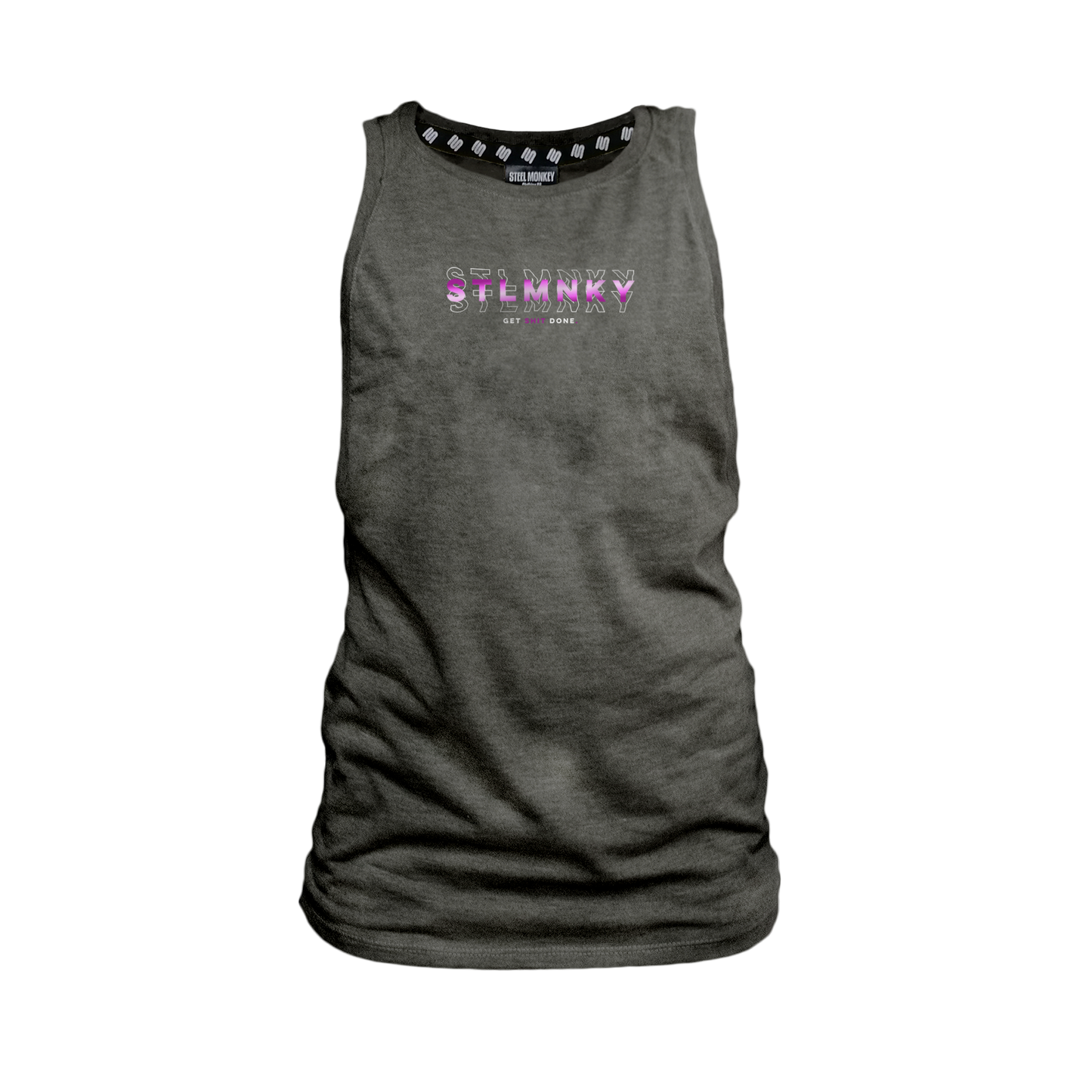 SM Ladies Melange Muscle Tank - 3D Design