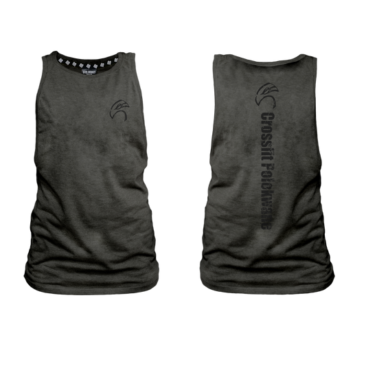 CrossFit Polokwane Ladies Muscle Tank - Charcoal Melange