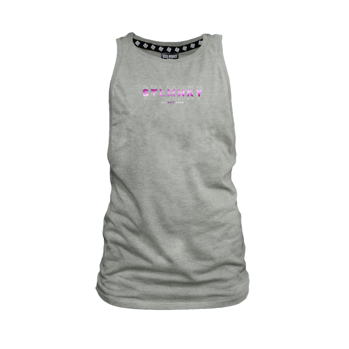 SM Ladies Melange Muscle Tank - 3D Design