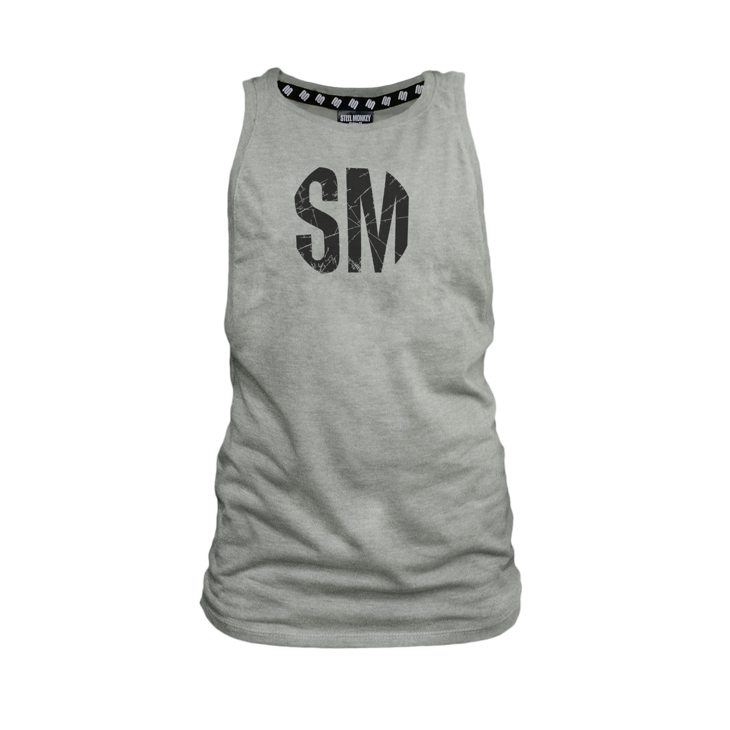 SM Ladies Melange Muscle Tank - SM Grunge