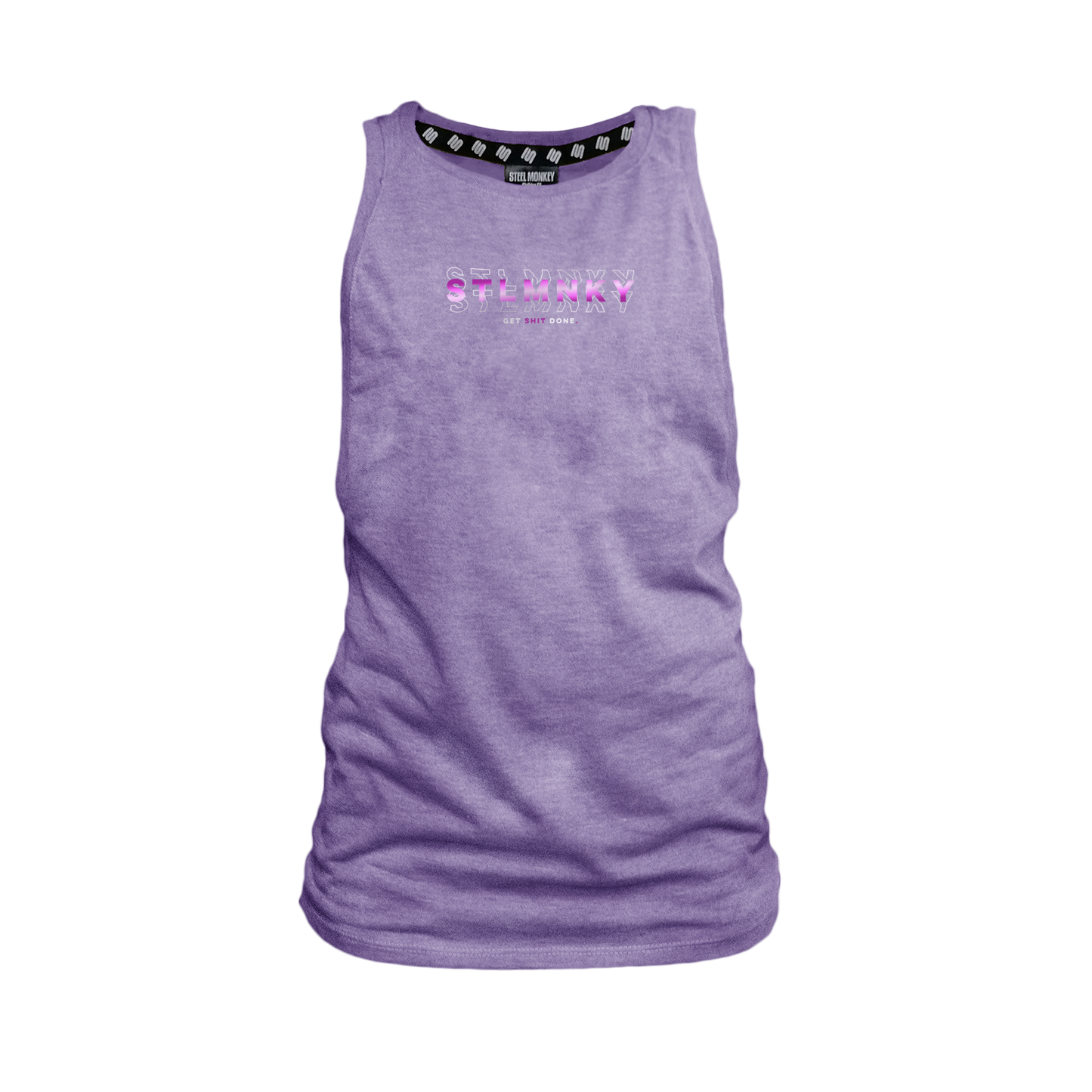 SM Ladies Melange Muscle Tank - 3D Design