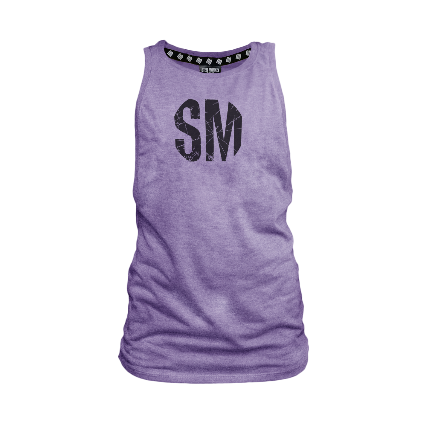 SM Ladies Melange Muscle Tank - SM Grunge