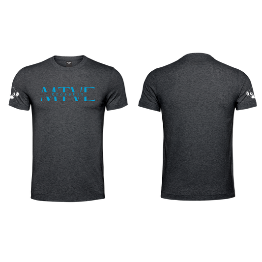 CrossFit Motive Ladies T-Shirt - Charcoal Melange (Blue)