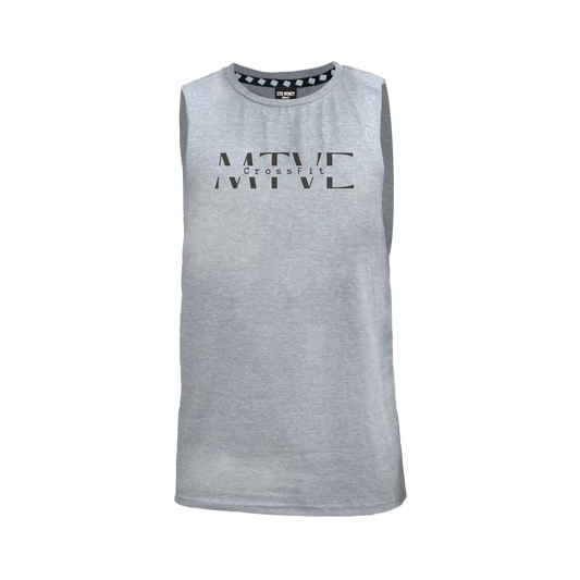 CrossFit Motive Men's Tank - Grey Melange (Black)