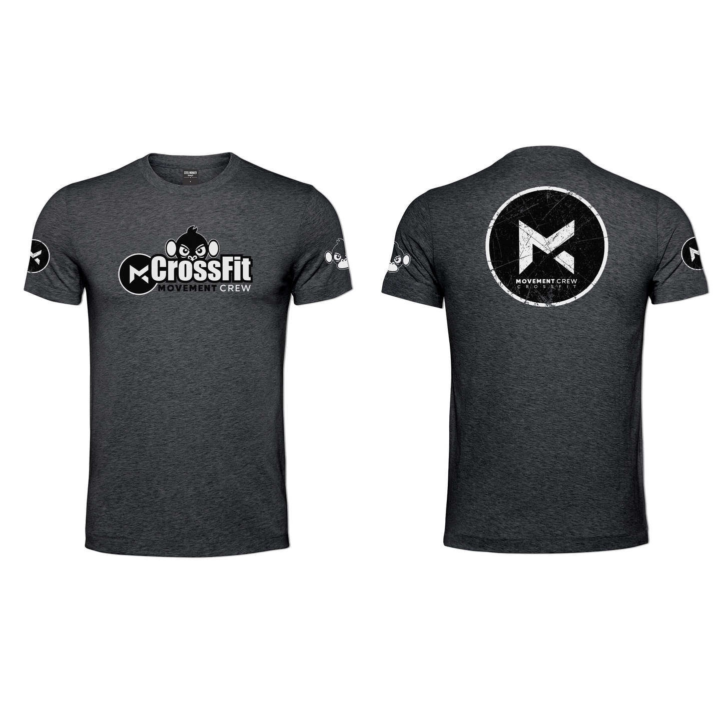 Movement Crew CrossFit Ladies T - Charcoal