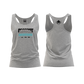 CF Uncontained Ladies Straight Cut  Vest - Light Grey Melange