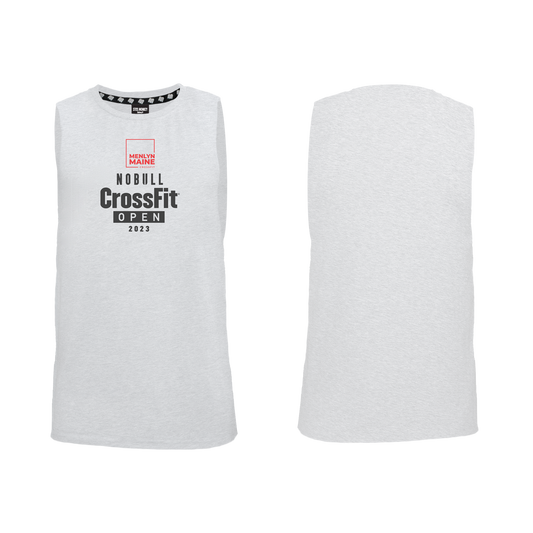 Menlyn Maine Open 2023 Mens Muscle Tank - White Melange