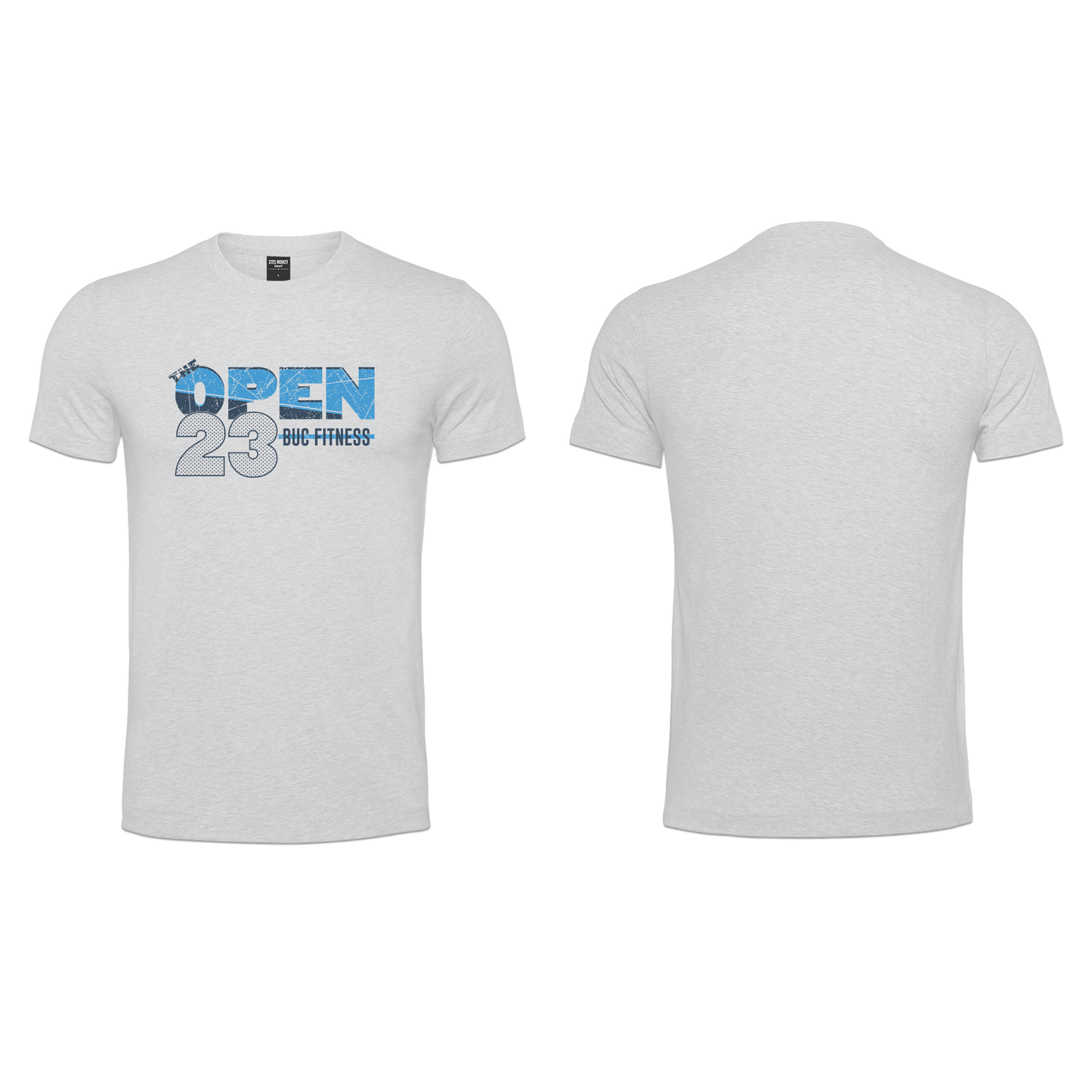 BUC Fitness Open 23 Ladies T-Shirt - White Melange