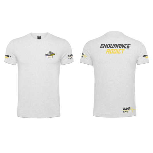 32Gi Men's T-Shirt - White Melange